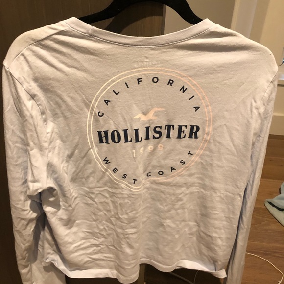 Pastel Purple Hollister Shirt - Picture 2 of 2